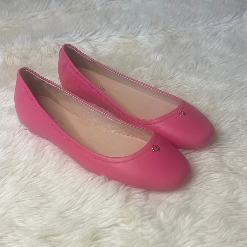 Kate Spade Vibrant Pink Kora Flats